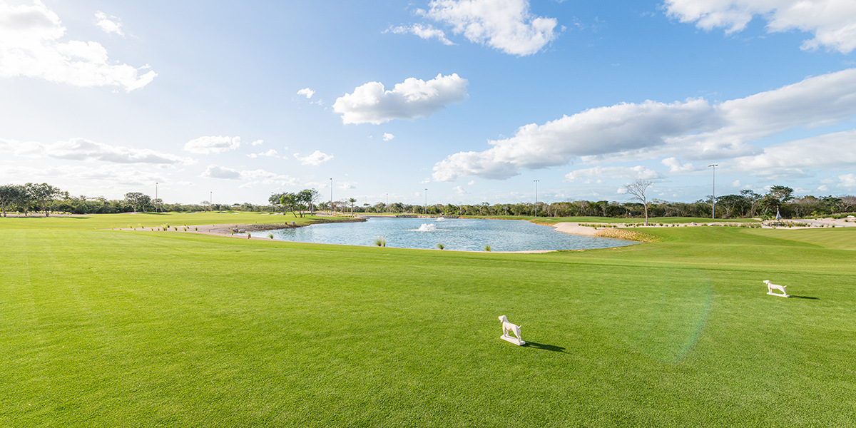 La grandeza de vivir cerca de un campo de golf