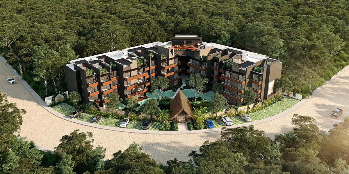 Live in one of the most famous developments in Tulum: Paramar Black